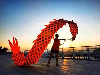新品未使用　dance with dragon Amazon.com: 8 Meters (26.2 FT) Square Exercise Dance Dragon